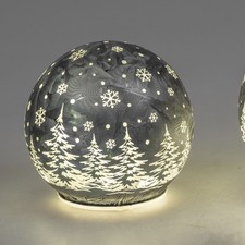 LED Deko Kugel FROSTY