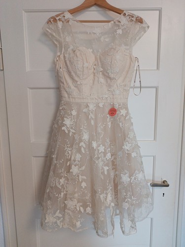 Chi london cream spitze tüll - london,