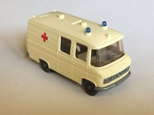Wiking Mercedes L 406 Rettungswagen o.Fanfaren i.L. m.Innenstift BP W/G/27 (511)