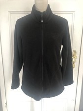 Damen Fleecejacke Gr. M/40-42 CANDA schwarz