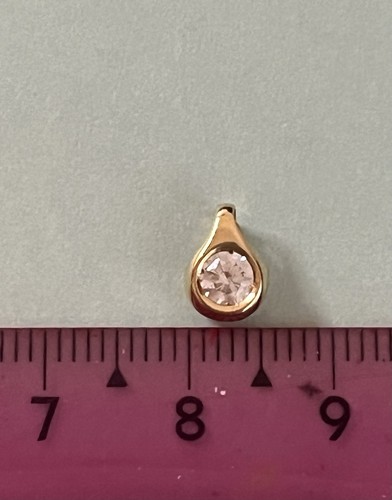 Zeitloser 14k gold anhänger - zeitloser,