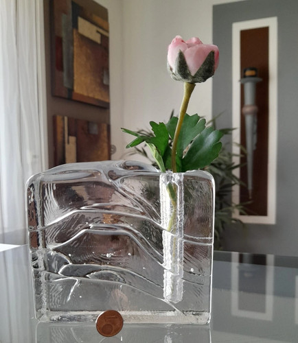 Solifleur vase glasblock - solifleur,
