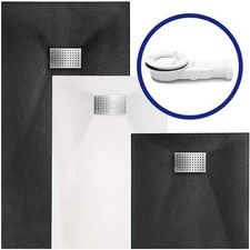 VILSTEIN Duschwanne Steinoptik