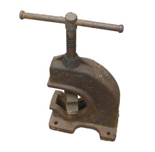 alter Rohrbock Rohrbieger R4 Rohr Schraubstock Rohrschraubstock DDR ca 20 kg