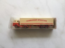 Wiking 512 Modellauto LKW Sattelzug Scania 111 Hamburger Spedition 1:87 in OVP