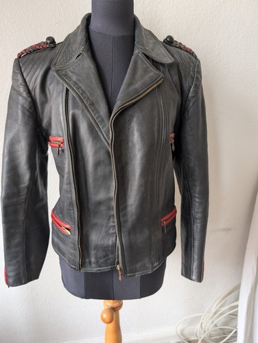 Vintage motorradjacke - vintage,