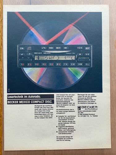 1986 becker mexico - becker, compact