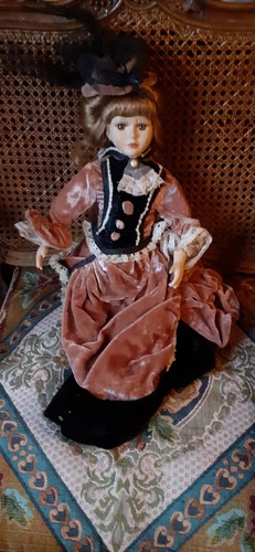 Porzellan puppe sammlerstück - porzellan,