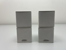2x BOSE Jewel Premium Lautsprecher Weiß Top Zustand Lifestyle &Acousstimass #12b