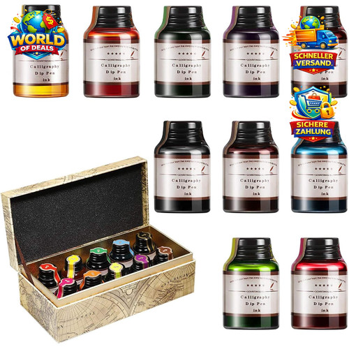 Kalligraphie tinte set - kalligraphie, 10