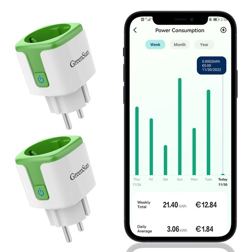 Greensun wlan steckdose - greensun,