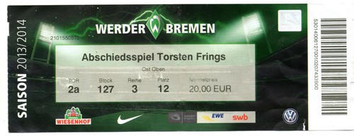 Ticket abschiedsspiel torsten - abschiedsspiel,