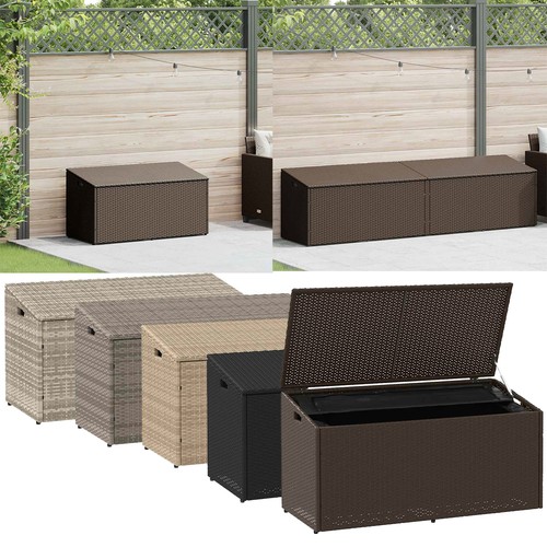Garten auflagenbox poly rattan - auflagenbox,