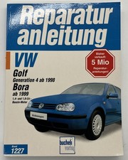 Reparaturanleitung VW Golf 4 Bora Ab 1998 1.4 1.6 1.8L Benzin Bucheli Verlag 122