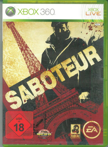 Microsoft xbox 360 saboteur - -,