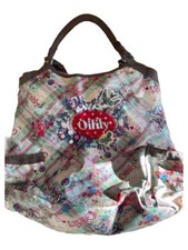 OILILY Damen Henkeltasche Mehrfarbig Groß Bohemian Stofftasche Shopper
