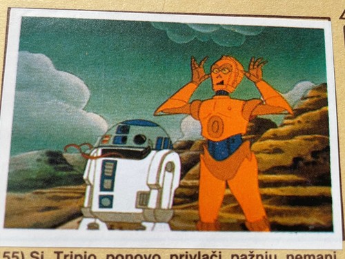 Star wars album 1986 - star,