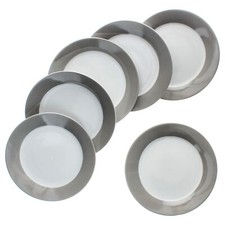 6er Set Variant Grau bunte