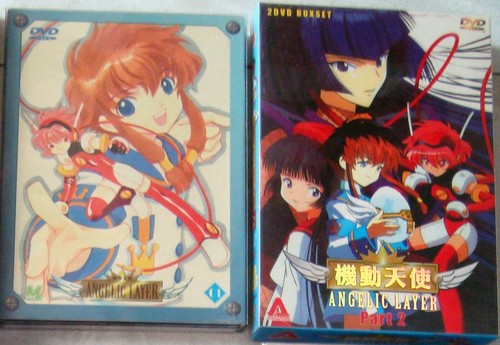 Dvd anime angelic layer - anime,, +