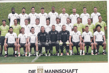 Mannschaftskarte DFB AK 2016