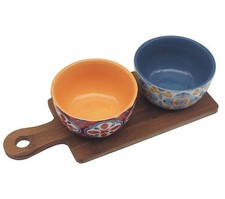 2er SET TOSKANA SERVIERSCHALEN