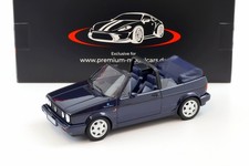 1:18 Norev VW Golf 1 Cabriolet Etienne Aigner 1990 Midnight blue metallic - Limi