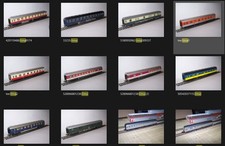 verschiedene H0 Reisezugwagen