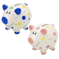 Mini sparschwein geldbox - geldbox, weiß