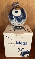 10 x Royal Copenhagen Weihnachten Baumkugeln Musselmalet Mega Julekugle