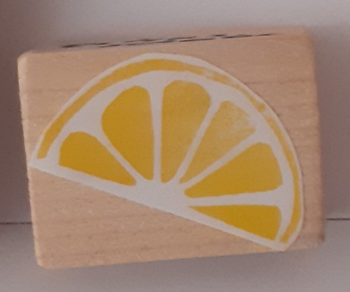 Motiv stempel zitronenscheibe - motiv,