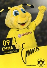 Autogramm - Maskottchen Emma