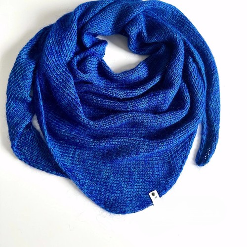Handgefertigter strickschal - handgefertigter,