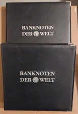 2 Leere Album für Banknoten