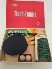 Tischtennis Set Pawe antik DDR Tisch-Tennis Netz Bälle OVP (49)