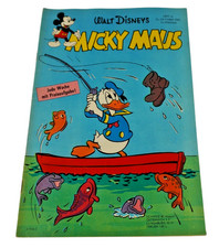 Micky Maus Heft 1960 Nr 43 Ehapa mit Sammelbild ohne Gutschein Sammlerzustand