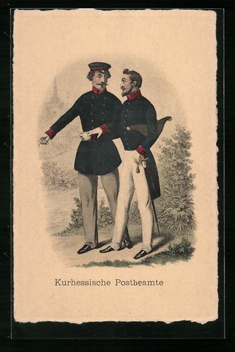 Ansichtskarte kurhessische - ansichtskarte,