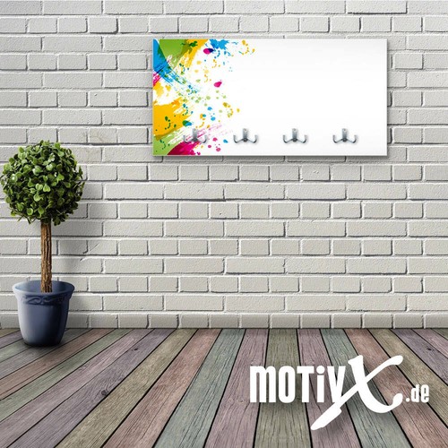 Garderobe bunte pinsel - garderobe,