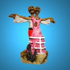 Aquarium Deko 🍀 TITANIC SKELETT PAAR 🍀 Zubehör Totenkopf Dekoration (V