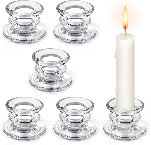 Kerzenständer glas stück - kerzenständer,