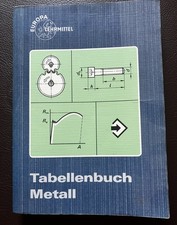 Europa Lehrmittel Tabellenbuch Metall m. Formelsammlung 38. Auflage (3808511087)