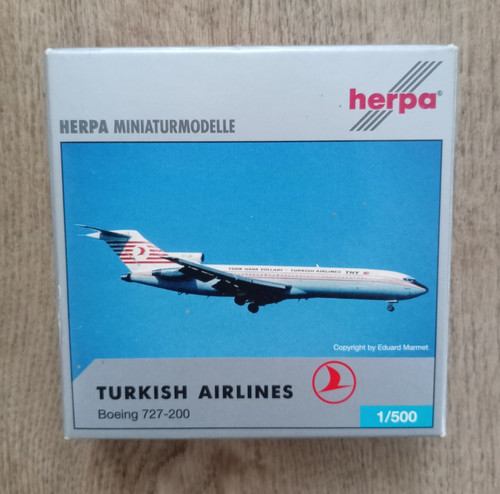 Herpa 500 turkish airlines - turkish,