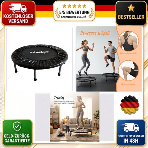 Relaxdays indoor trampolin - relaxdays,