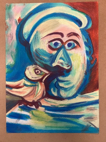 Pablo picasso zeichnung - pablo, auf