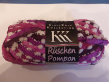 4 X Rüschen Pompon Wolle von