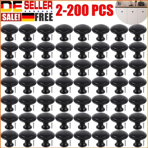 200x edelstahl möbelknöpfe - edelstahl,