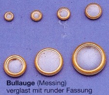 Bullauge 10 Stück 6mm / 4mm