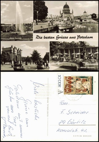 Potsdam ddr mehrbild mit - potsdam,