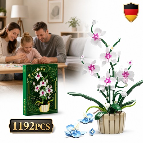 Klemmbausteine orchidee - klemmbausteine,