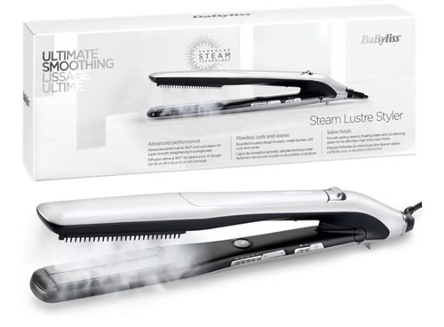 Babyliss steam lustre styler - lustre,