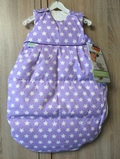 Odenwälder Baby nest Daunen Schlafsack 70 NEU Daunenschlafsack Sterne lila